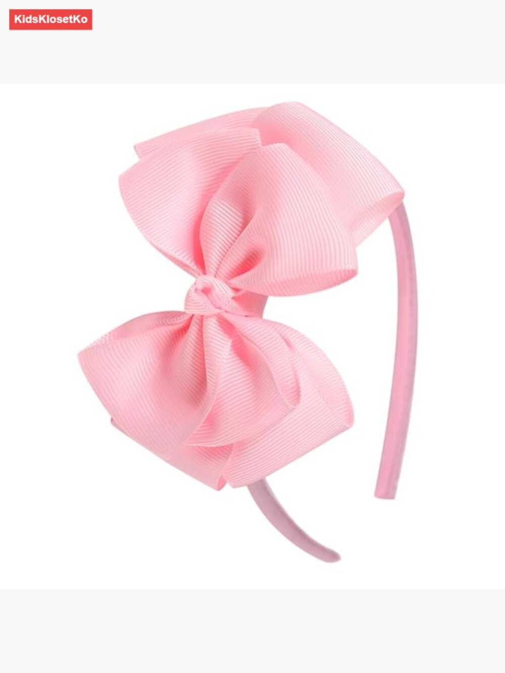 Double-Layer Bow Headbands for Girls – Comfortable Non-Slip Ribbon Headband